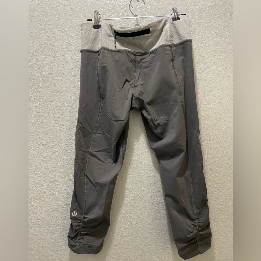 Lululemon Run for Your Life Reflective Crop Pants 6